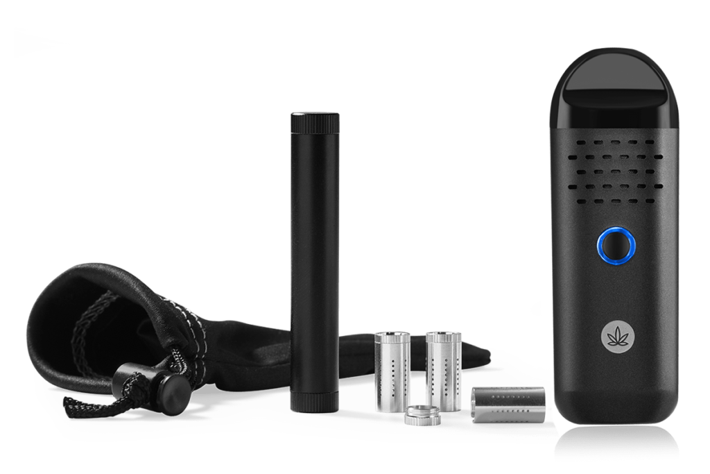 Herby dry herb vaporizer complete on-the-go kit