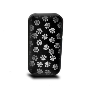 Cipher Stealth vape cartridge battery with white paw prints design