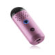 Cipher Herby Dry Herb Vaporizer in tickled pink angled to show USB connector