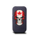 Cipher Stealth vape cartridge battery with Canadian Flag Skull design